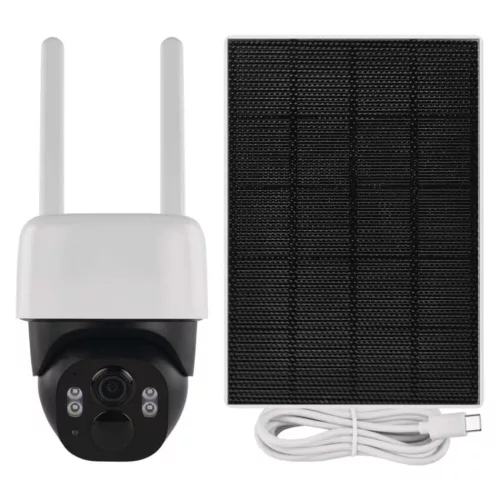 GoSmart Kültéri akkumulátoros kamera IP-1200 WASP wifivel és napelemmel