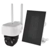 GoSmart Kültéri akkumulátoros kamera IP-1200 WASP wifivel és napelemmel