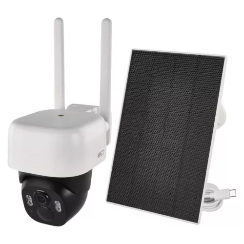 GoSmart Kültéri akkumulátoros kamera IP-1200 WASP wifivel és napelemmel