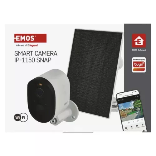 GoSmart Kültéri akkumulátoros kamera IP-1150 SNAP wifivel és napelemmel