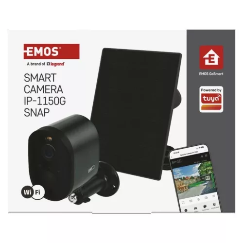 GoSmart Kültéri akkumulátoros kamera IP-1150G SNAP wifivel és napelemmel
