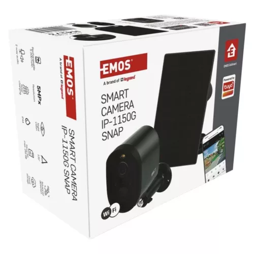 GoSmart Kültéri akkumulátoros kamera IP-1150G SNAP wifivel és napelemmel