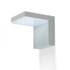RENDL R10351 VECINO Outdoor Wall Lamp Solid Aluminium with Bottom Opal Glass Cover, 3000K, IP54, 5 W, 230V
