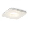 RENDL R10418 KAY Square Led Lamp with Satinized Glass for Gu10 Bulb, 3000K, 5 W, 230V/350mA