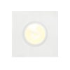 RENDL R10418 KAY Square Led Lamp with Satinized Glass for Gu10 Bulb, 3000K, 5 W, 230V/350mA