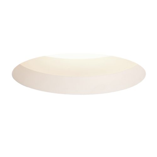RENDL R10444 MIA Recessed Frameless Plaster Lamp with Matt Polycarbonate Bezel, Led E27, 11 W, 230V