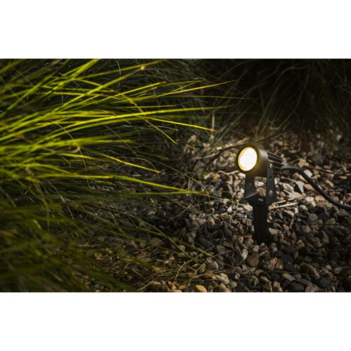 RENDL R10530 GUN Outdoor Led Mini Reflector with Ground Spike, 3000K, IP65, 1 W, 230V