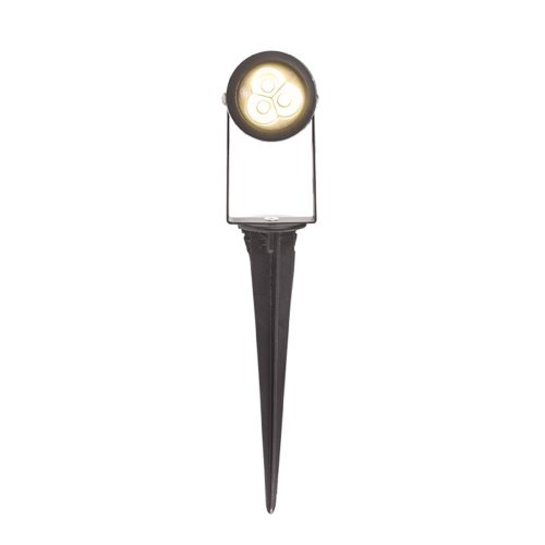RENDL R10530 GUN Outdoor Led Mini Reflector with Ground Spike, 3000K, IP65, 1 W, 230V