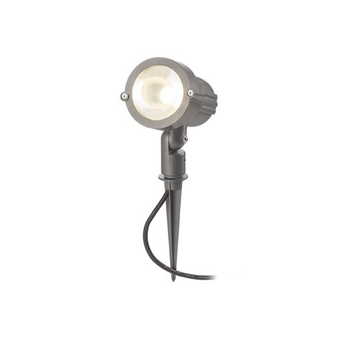 RENDL R10530 GUN Outdoor Led Mini Reflector with Ground Spike, 3000K, IP65, 1 W, 230V