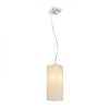 RENDL R10627 LUCIA Rectangular pendant lamp with satinated glass trim for Led E27 bulb, 15 W, 230V