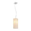 RENDL R10627 LUCIA Rectangular pendant lamp with satinated glass trim for Led E27 bulb, 15 W, 230V