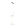 RENDL R10627 LUCIA Rectangular pendant lamp with satinated glass trim for Led E27 bulb, 15 W, 230V