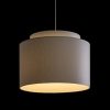 RENDL R11553 DOUBLE Textile lampshade for E27 socket, 23 W