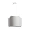 RENDL R11553 DOUBLE Textile lampshade for E27 socket, 23 W