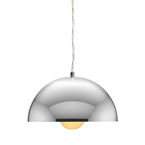 RENDL R11698 SINTRA Pendant lamp with chrome metal trim for E27 Led Bulb, 11 W, 230V