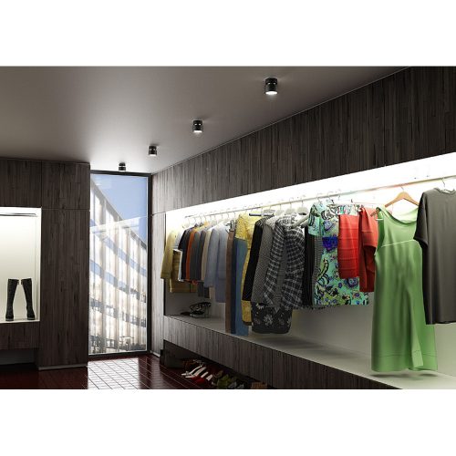 RENDL R11771 PIXIE Square Aluminium Ceiling Light Gx53 Led Bulb, 7 W, 230V