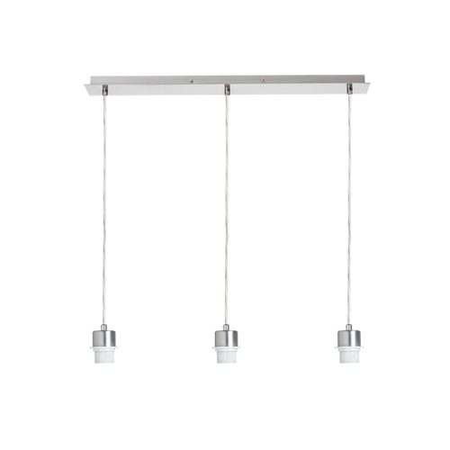 RENDL R11774 MORE Long Line Ceiling Lamp in Matt Nickel Finish for Gu10 Bulb, 15 W, 230V