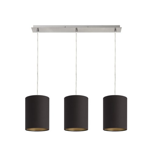 RENDL R11774 MORE Long Line Ceiling Lamp in Matt Nickel Finish for Gu10 Bulb, 15 W, 230V