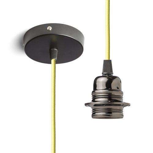 RENDL R11885 ELISA , Elisa Suspension Kit with Black Lacquered Base, 15 W, 230V