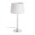 RENDL R11986 BROADWAY White Textile Desk Lamp with drilling on chrome base, 15 W, 230V