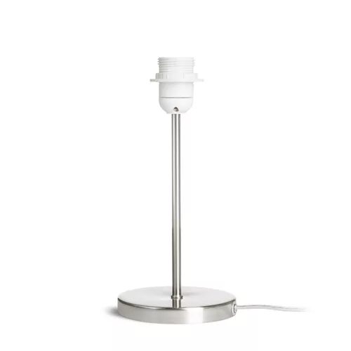RENDL R12041 NYC Glossy And Matte Metal Table Lamp Base For E27 Shades, 15 W, 230V