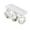 RENDL R12336 KELLY Wall or Ceiling Lamp with Tiltable Reflectors Led Modules, 3000K, 12 W, 230V