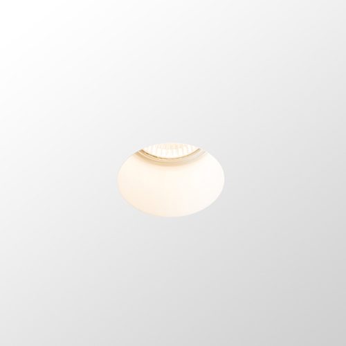 RENDL R12361 QUO Circular Plaster Lamp for rechargeable Gu10 bulb, 8 W, 230V