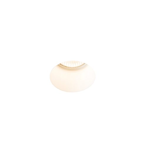 RENDL R12361 QUO Circular Plaster Lamp for rechargeable Gu10 bulb, 8 W, 230V