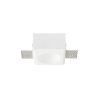 RENDL R12361 QUO Circular Plaster Lamp for rechargeable Gu10 bulb, 8 W, 230V