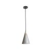RENDL R12380 HEIDI Conical concrete pendant lamp E27 for stove, 11 W, 230V