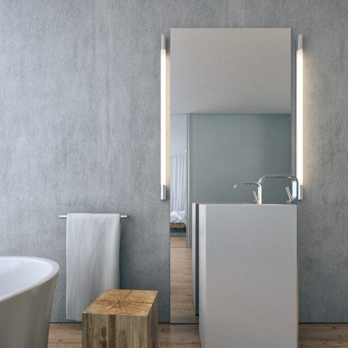 RENDL R12409 MIRANDA , Miranda Linear Bathroom Led Lamp with Protection Ip44, 3000K, IP44, 14 W, 230V