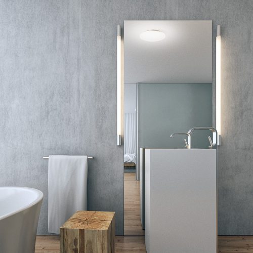 RENDL R12409 MIRANDA , Miranda Linear Bathroom Led Lamp with Protection Ip44, 3000K, IP44, 14 W, 230V