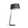 RENDL R12486 RITZY Table Lamp Black Chrome Finish, Height Adjustable for E27 Bulb, 15 W, 230V