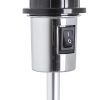 RENDL R12488 GARDETTE Aluminium Table Lamp for E27 Socket, Adjustable Height, 15 W, 230V