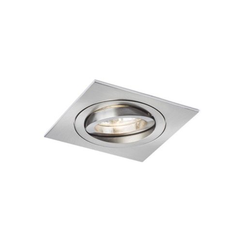 RENDL R12748 MURO Recessed Square Aluminium Lamp for Gu10 Bulb, 8 W, 230V