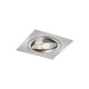 RENDL R12748 MURO Recessed Square Aluminium Lamp for Gu10 Bulb, 8 W, 230V