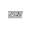 RENDL R12748 MURO Recessed Square Aluminium Lamp for Gu10 Bulb, 8 W, 230V