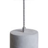 RENDL R12931 BURTON Concrete lamp E27 for stove, 11 W, 230V