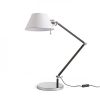 RENDL R13283 MONTANA Double Arm Metal Table Lamp with Textile Strip, 11 W, 230V