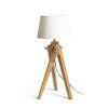 RENDL R13303 AMBITUS Bamboo Floor Lamp for E27 Socket, 15 W, 230V