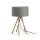 RENDL R13338 EL Table lamp with bamboo base and textile trim, 11 W, 230V