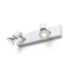 RENDL R13373 TRICA Double Metal Spotlight for Gu10, 25 W, 230V