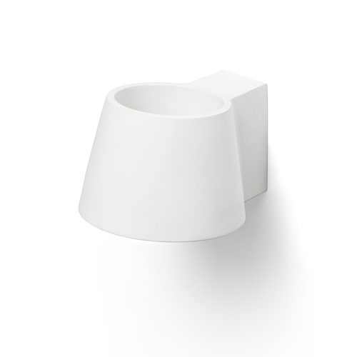 RENDL R13520 BENITA Wall Lamp for E14 Stove, Plaster, with repaintable surface, 7 W, 230V