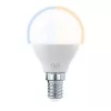 EGLO, 11805, LED E14, light source, 2700 K 6500 K, E14, 1X5W, Dimmable, opal