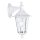 EGLO, 22462, LATERNA 5, wall lamp, E27, 1X60W, IP44, transparent