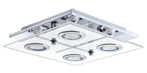EGLO, 30931, CABO, ceiling lamp, GU10, 4X2.8W, IP20, white, transparent