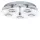 EGLO 30933 CABO ceiling lamp GU10 5X2.8W IP20 white transparent