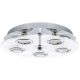 EGLO 30933 CABO ceiling lamp GU10 5X2.8W IP20 white transparent