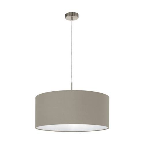 EGLO, 31576, PASTERI, pendant, E27, 1X60W, IP20, top color (grayish brown)