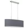 EGLO, 31582, PASTERI, pendant light, E27, 2X60W, IP20, gray